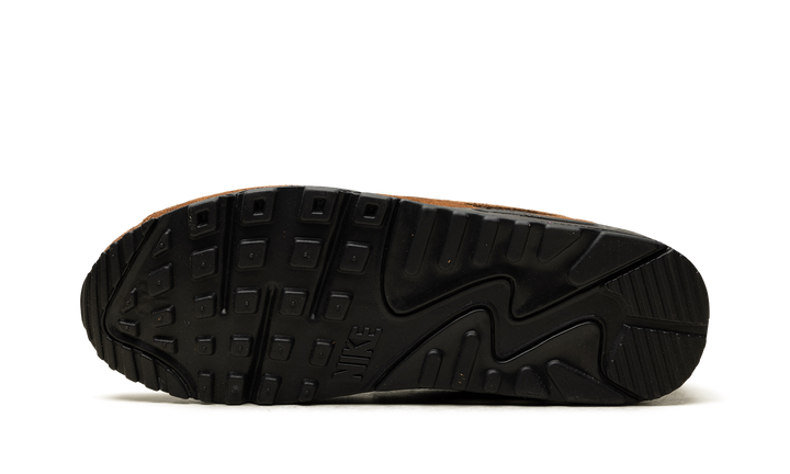 NIKE AIR MAX 90 PREMIUM LIGHT BRITISH TAN VELVET BROWN