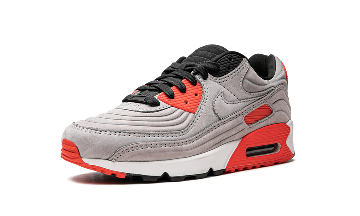 NIKE AIR MAX 90 QS LUX NIGHT SILVER BRIGHT CRIMSON