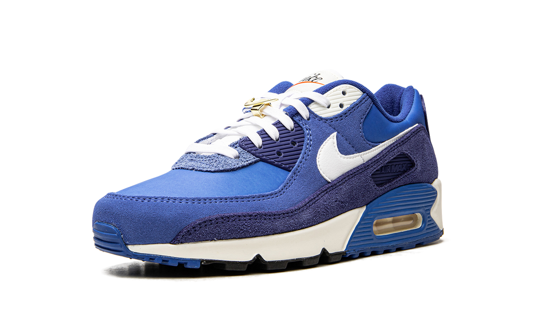 NIKE AIR MAX 90 SE FIRST USE SIGNAL BLUE