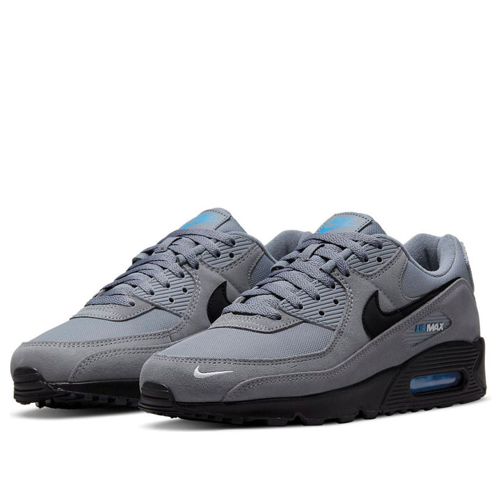 NIKE AIR MAX 90 SMOKE GREY LIGHT PHOTO BLUE