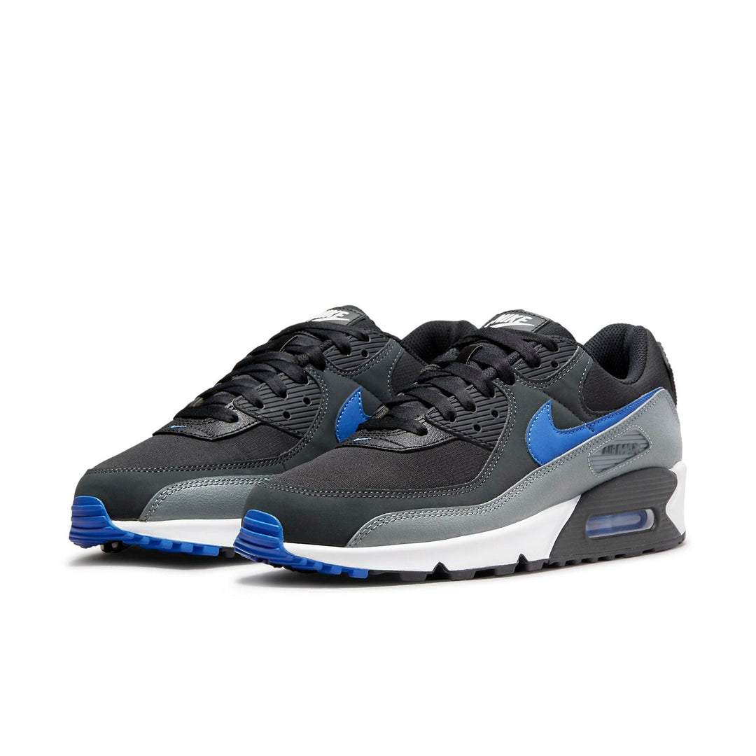 NIKE AIR MAX 90 SMOKE GREY MEDIUM BLUE