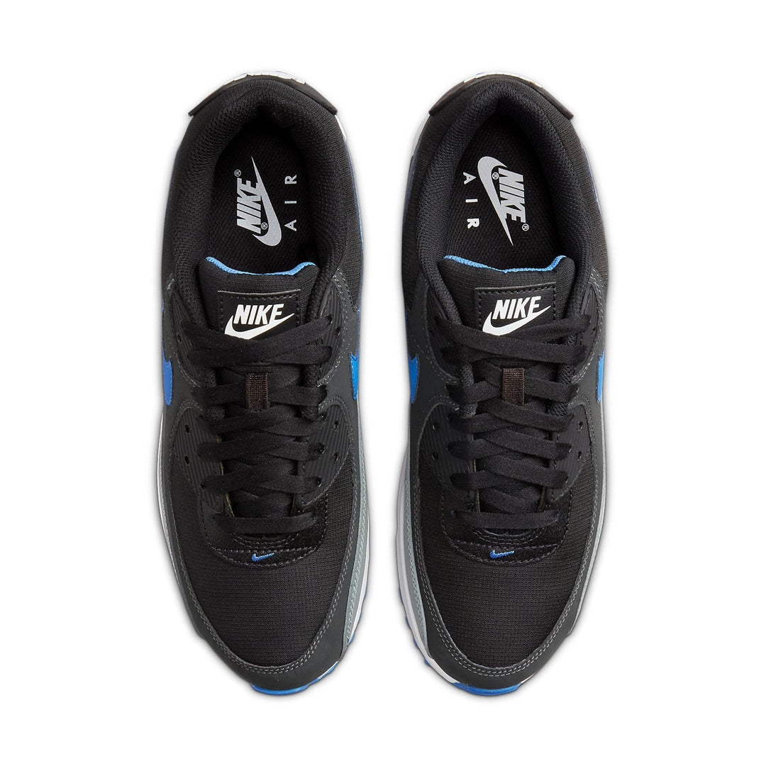 NIKE AIR MAX 90 SMOKE GREY MEDIUM BLUE