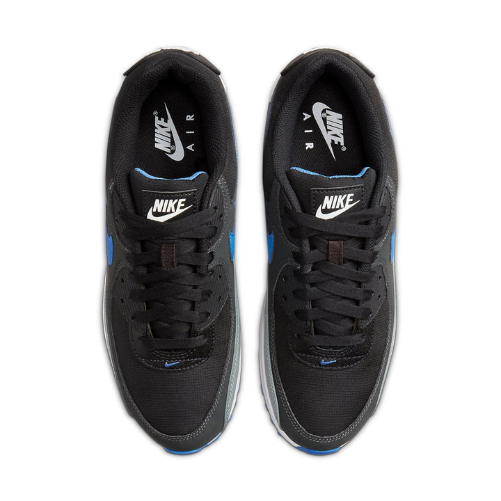 NIKE AIR MAX 90 SMOKE GREY MEDIUM BLUE