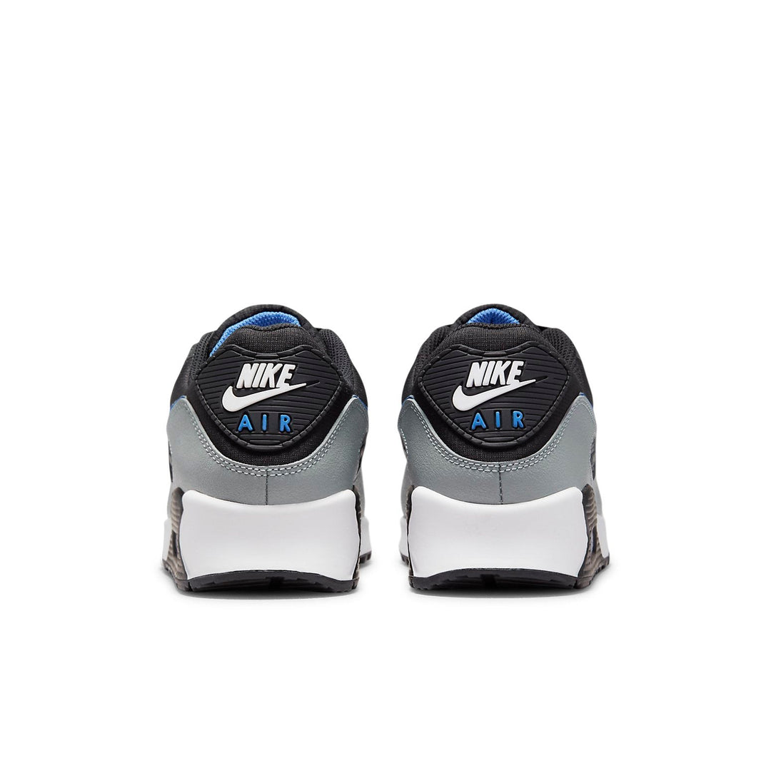 NIKE AIR MAX 90 SMOKE GREY MEDIUM BLUE