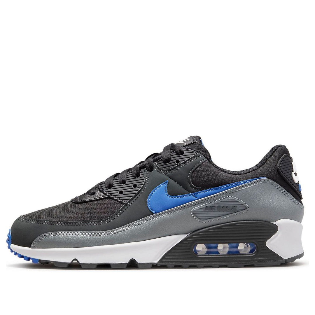 NIKE AIR MAX 90 SMOKE GREY MEDIUM BLUE