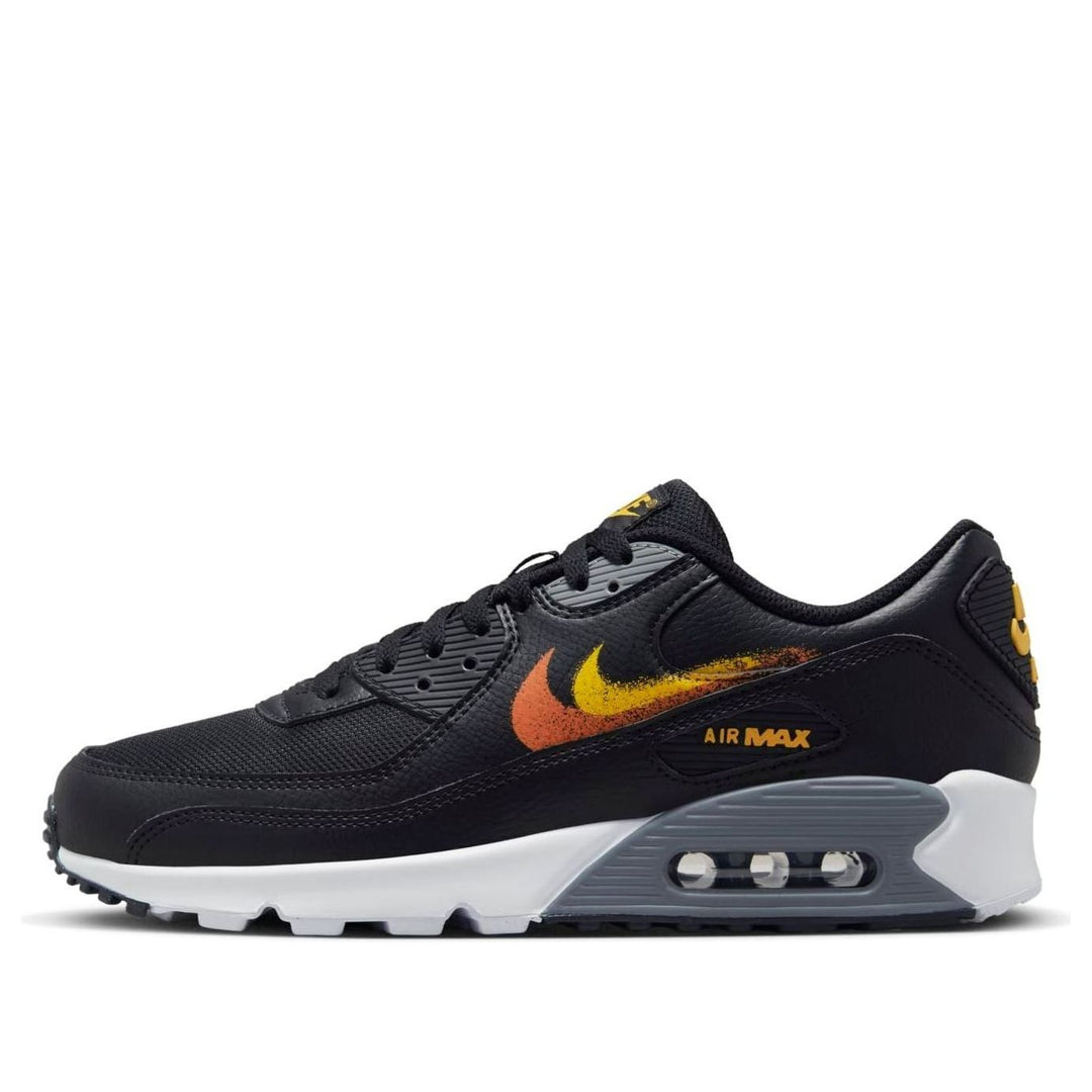 NIKE AIR MAX 90 SPRAY PAINT SWOOSH UNIVERSITY