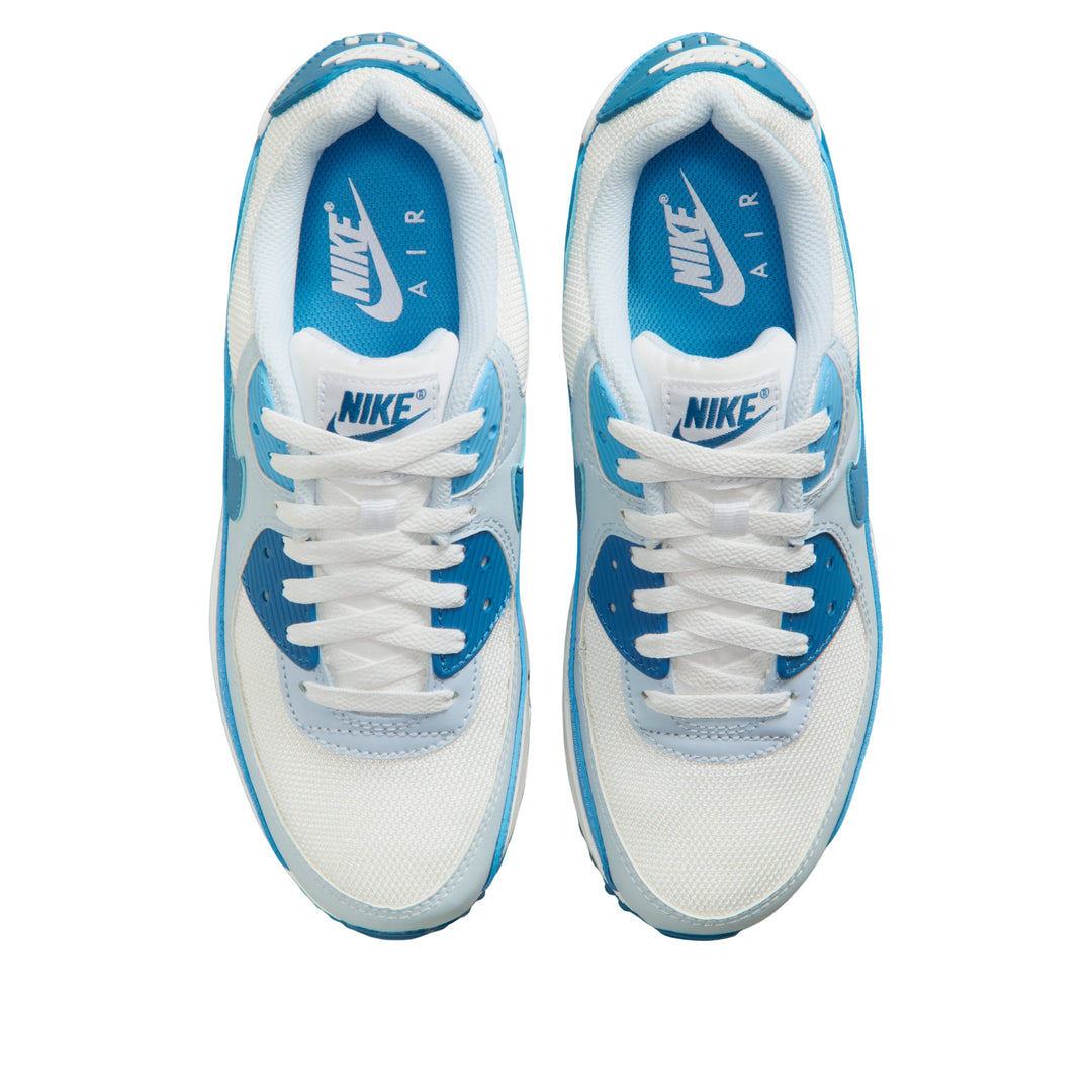 NIKE AIR MAX 90 UNIVERSITY BLUE WHITE (WOMEN&