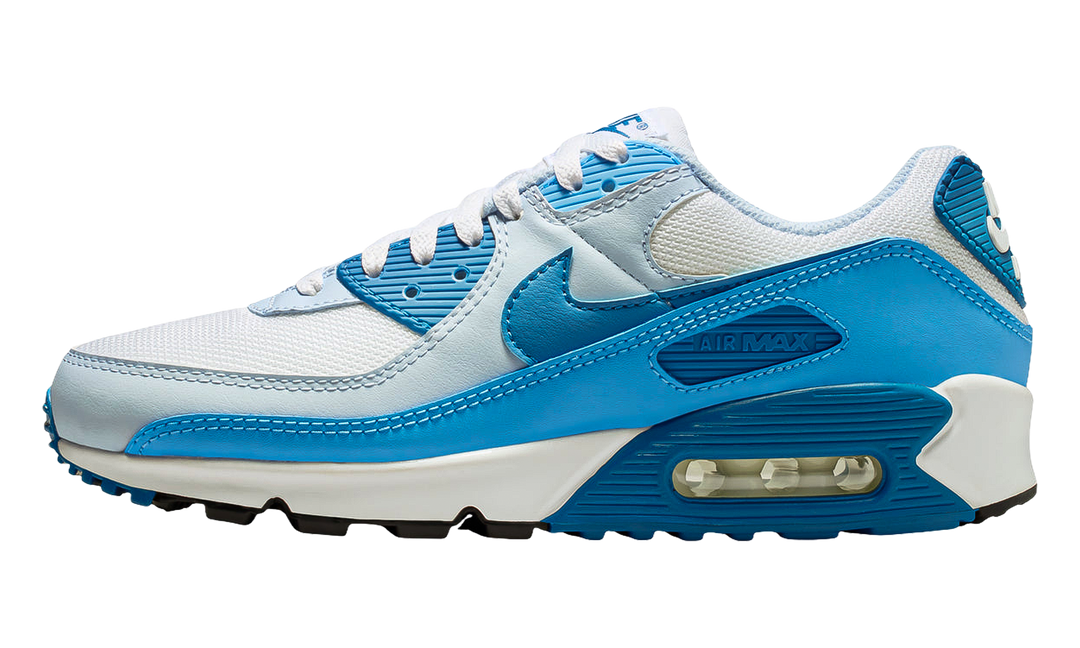 NIKE AIR MAX 90 UNIVERSITY BLUE WHITE (WOMEN&