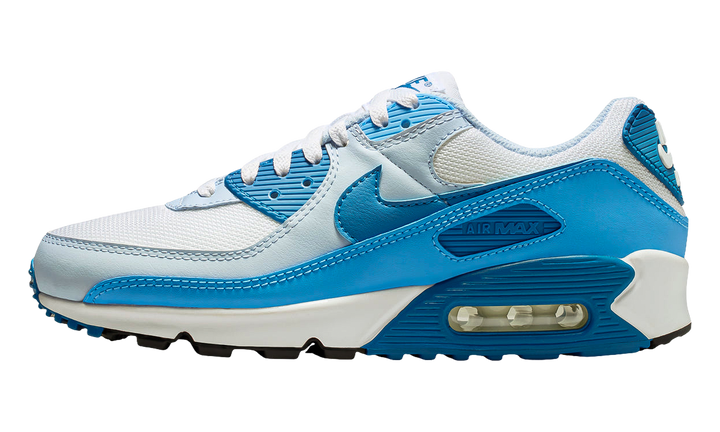 NIKE AIR MAX 90 UNIVERSITY BLUE WHITE (WOMEN&