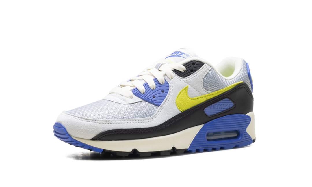 NIKE AIR MAX 90 WAVE PACK PHOTON DUST BLUE CYBER — Stock