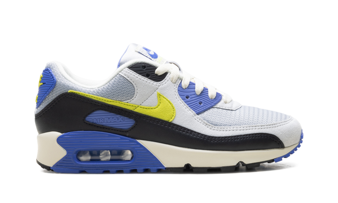 NIKE AIR MAX 90 WAVE PACK PHOTON DUST BLUE CYBER — Stock