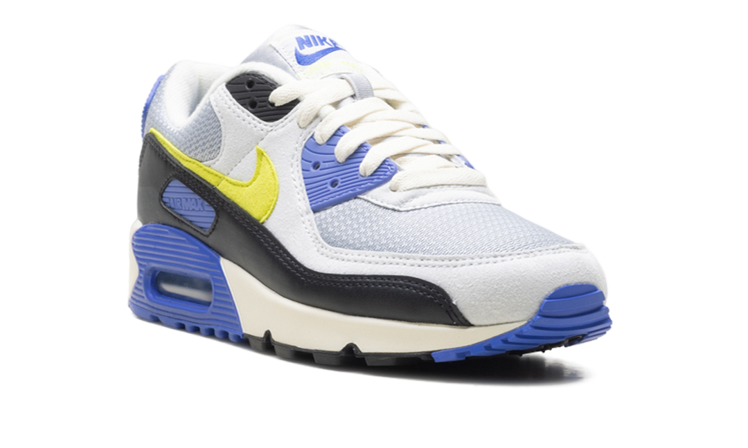 NIKE AIR MAX 90 WAVE PACK PHOTON DUST BLUE CYBER — Stock