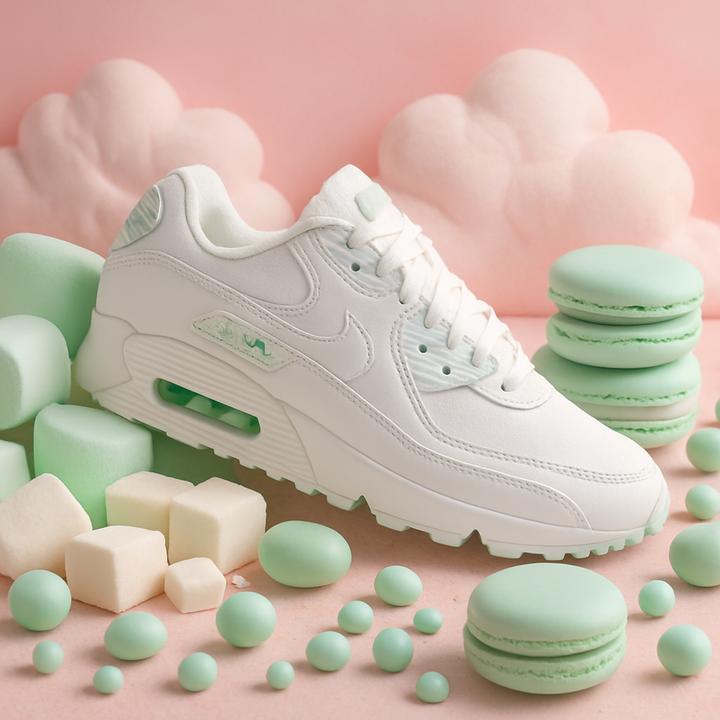 NIKE AIR MAX 90 WHITE HYPER TURQUOISE