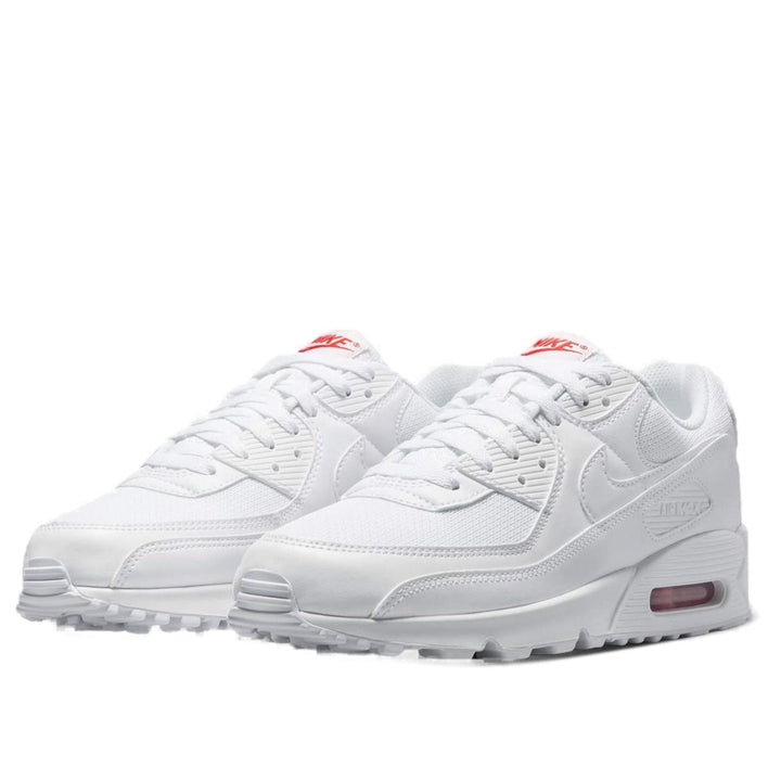 NIKE AIR MAX 90 WHITE LIGHT CRIMSON