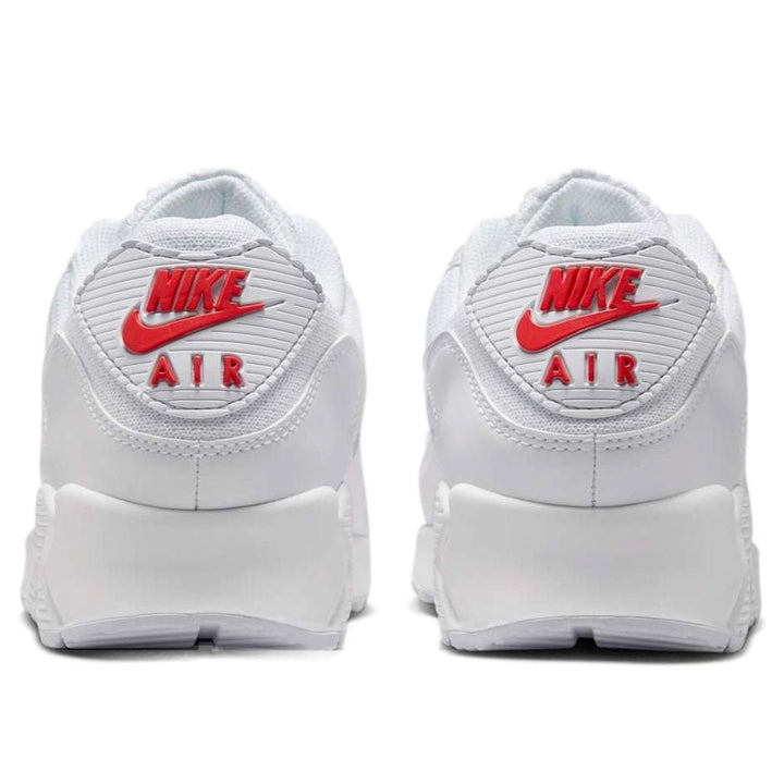 NIKE AIR MAX 90 WHITE LIGHT CRIMSON