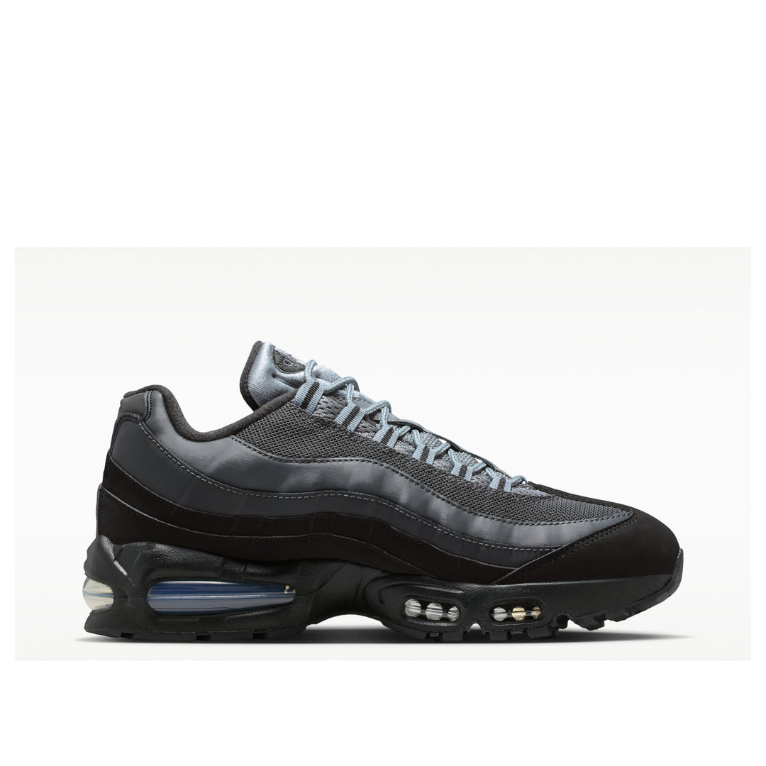 NIKE AIR MAX 95 'BIG BUBBLE - BLACK METALLIC SILVER'