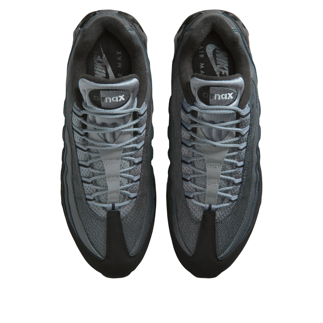 NIKE AIR MAX 95 'BIG BUBBLE - BLACK METALLIC SILVER'