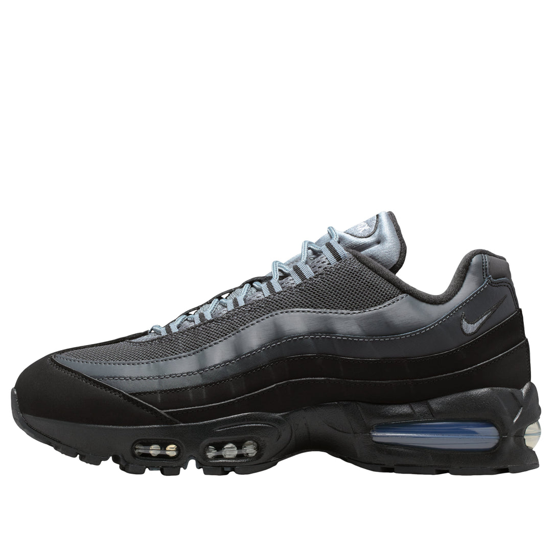 NIKE AIR MAX 95 'BIG BUBBLE - BLACK METALLIC SILVER'
