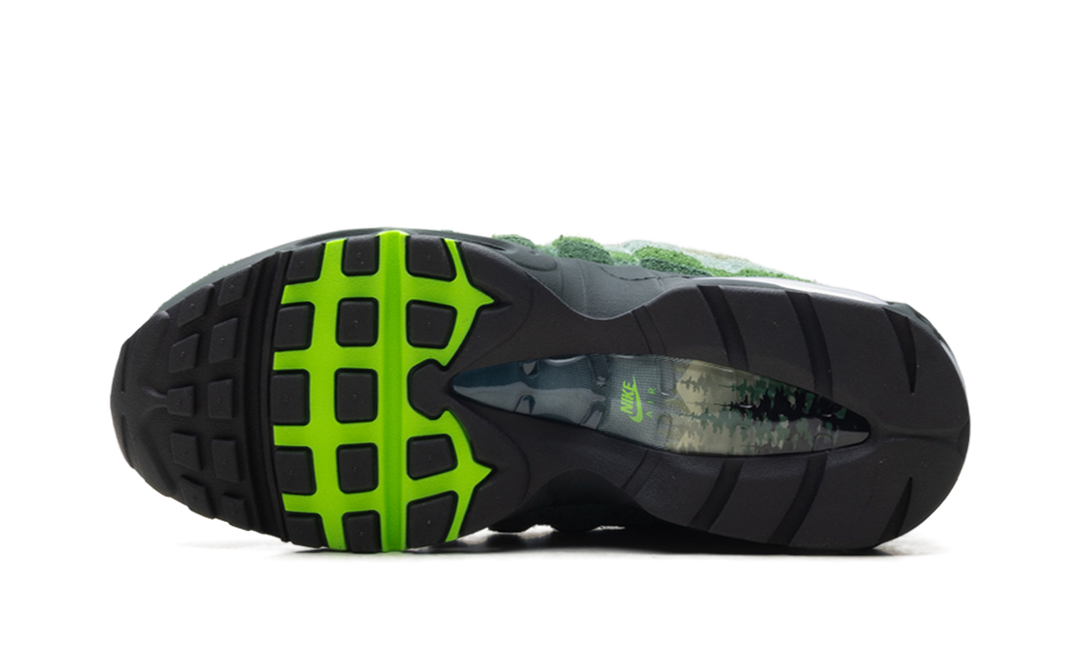 NIKE AIR MAX 95 BIG BUBBLE DUCKS OF A FEATHER OREGON DUCKS THE WOODS