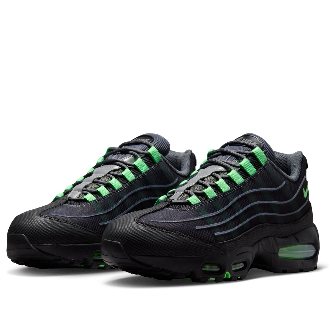 NIKE AIR MAX 95 BIG BUBBLE IRON GREY ILLUSION GREEN