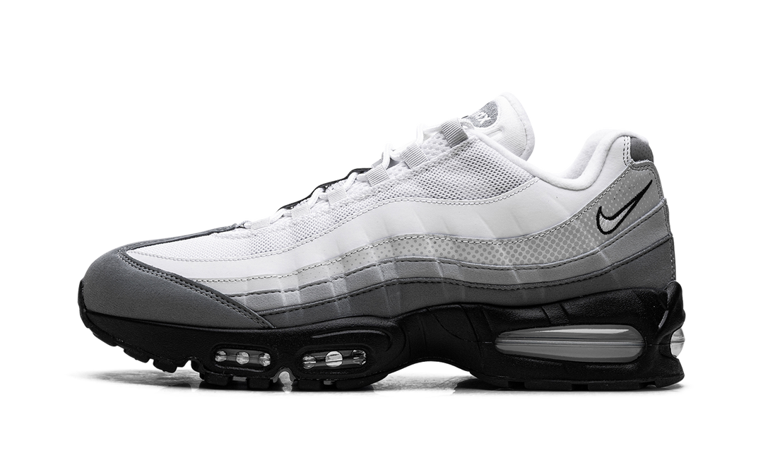NIKE AIR MAX 95 BIG BUBBLE PURE PLATINUM WOLF GREY — Stock