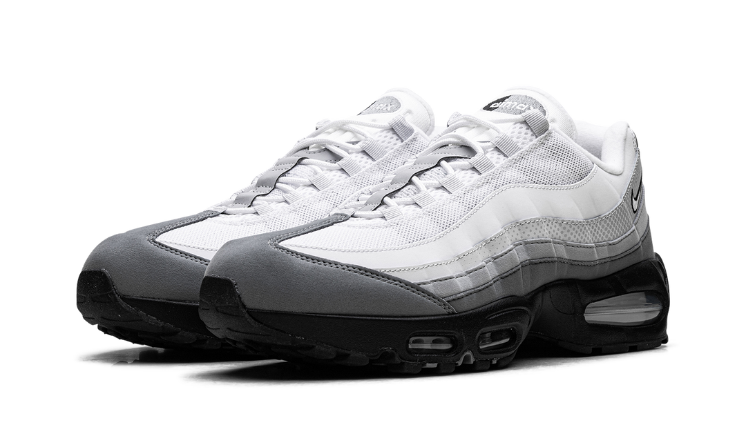 NIKE AIR MAX 95 BIG BUBBLE PURE PLATINUM WOLF GREY — Stock