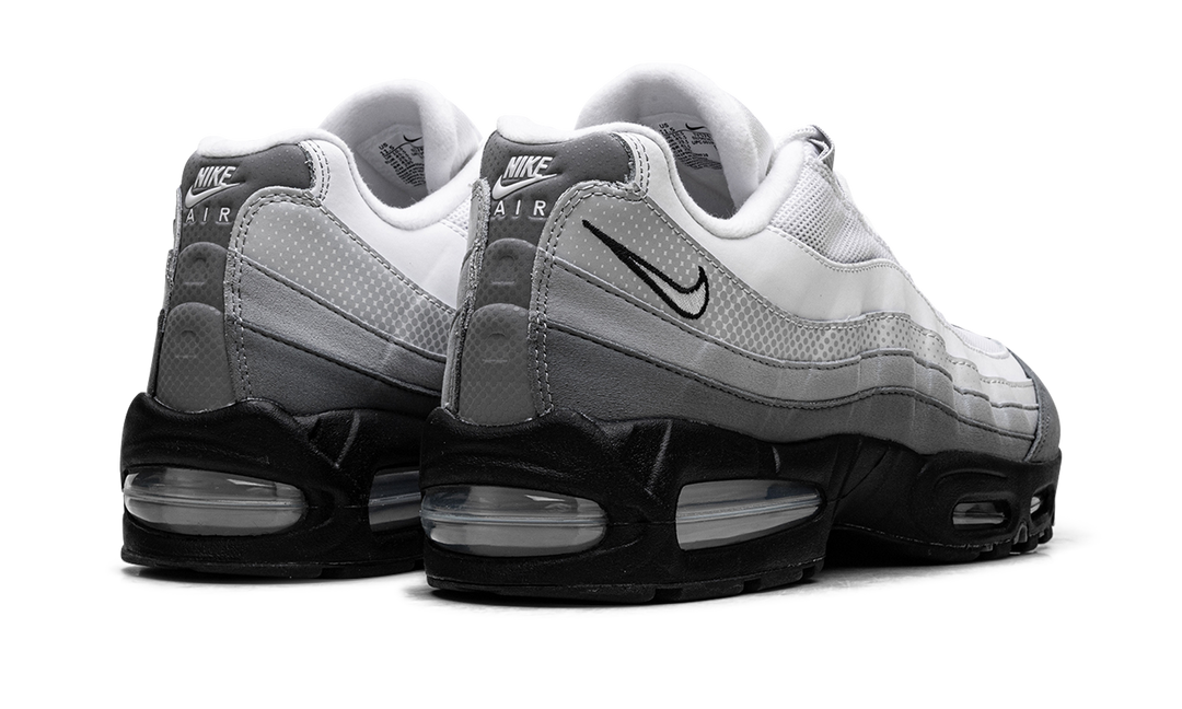 NIKE AIR MAX 95 BIG BUBBLE PURE PLATINUM WOLF GREY — Stock