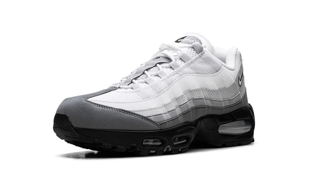 NIKE AIR MAX 95 BIG BUBBLE PURE PLATINUM WOLF GREY — Stock