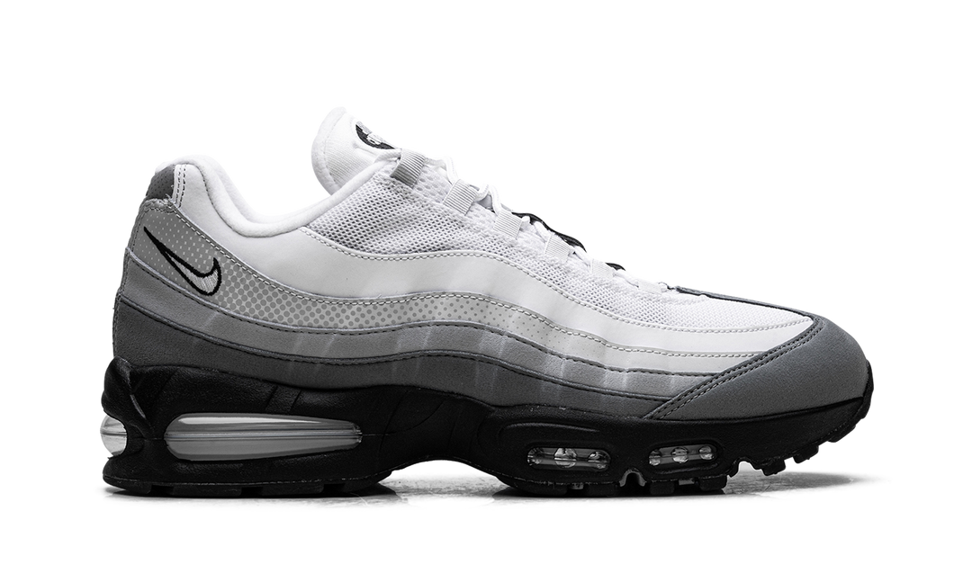 NIKE AIR MAX 95 BIG BUBBLE PURE PLATINUM WOLF GREY — Stock