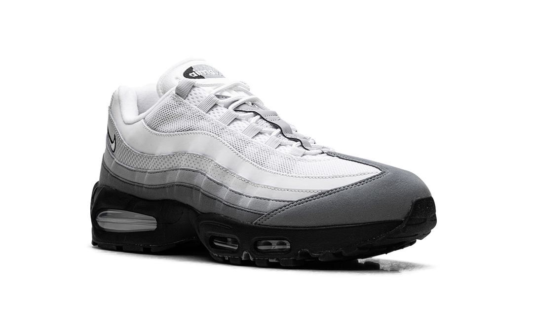 NIKE AIR MAX 95 BIG BUBBLE PURE PLATINUM WOLF GREY — Stock