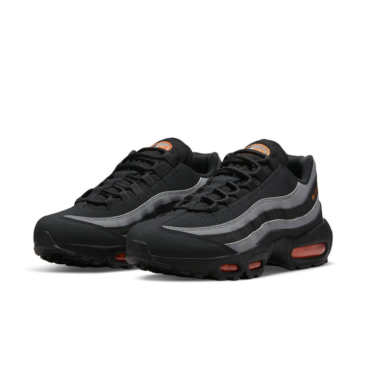 NIKE AIR MAX 95 BLACK GREY SAFETY ORANGE
