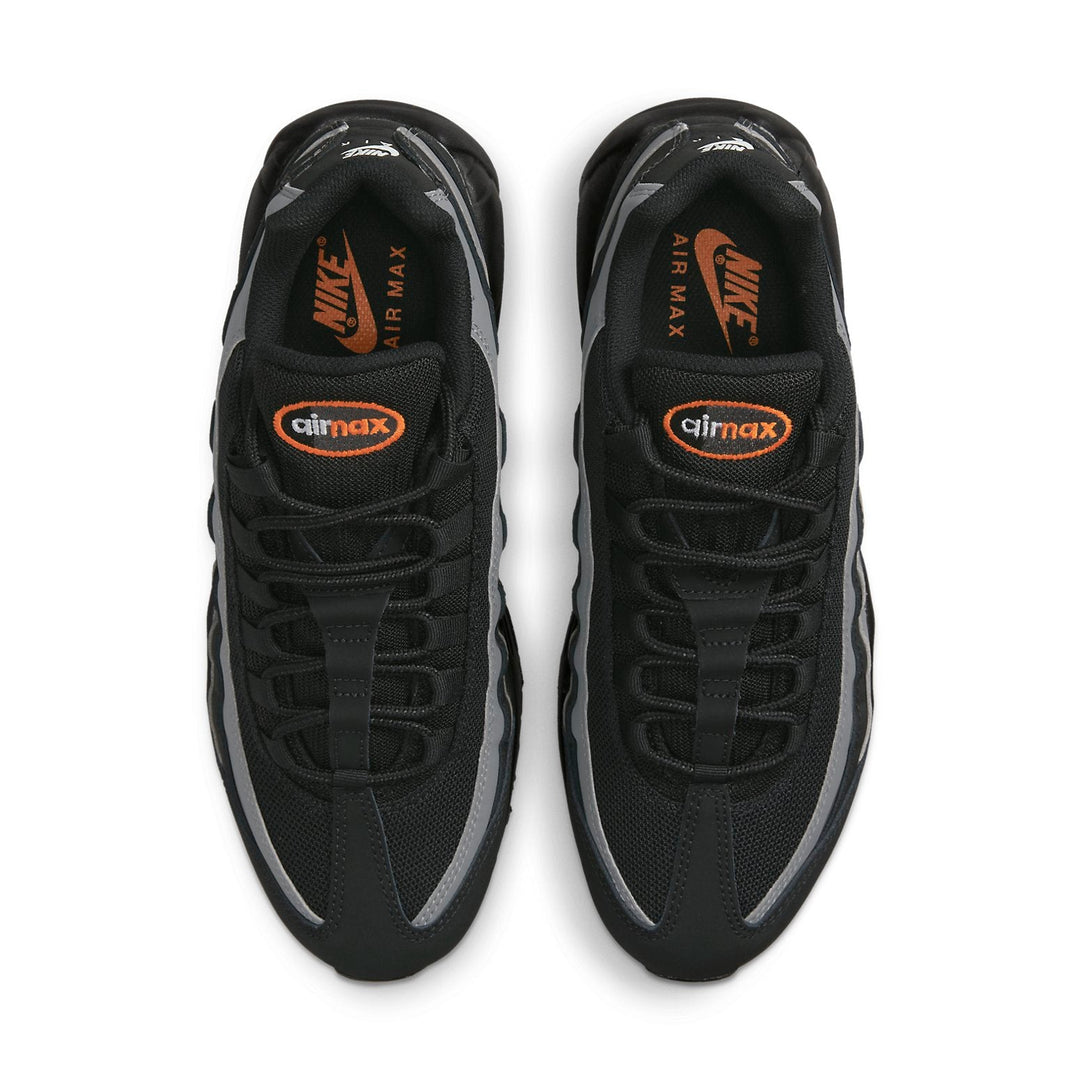NIKE AIR MAX 95 BLACK GREY SAFETY ORANGE