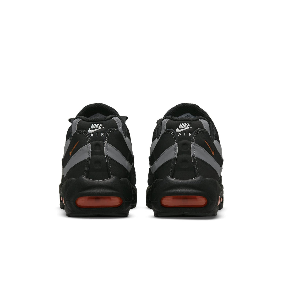NIKE AIR MAX 95 BLACK GREY SAFETY ORANGE