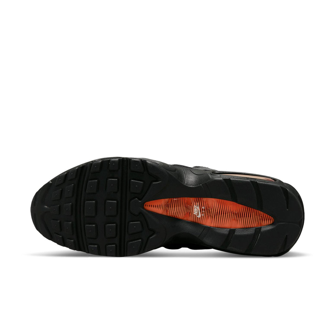 NIKE AIR MAX 95 BLACK GREY SAFETY ORANGE