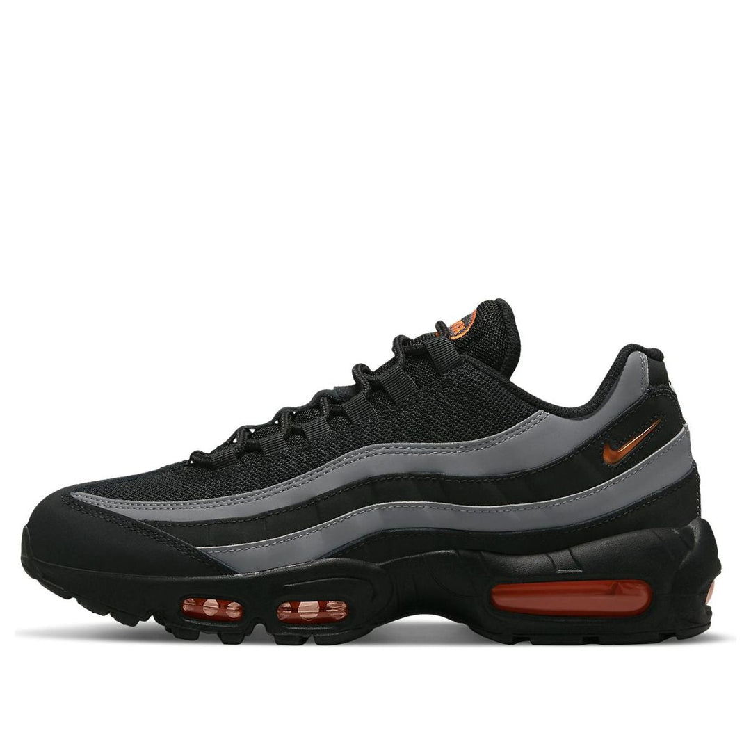 NIKE AIR MAX 95 BLACK GREY SAFETY ORANGE