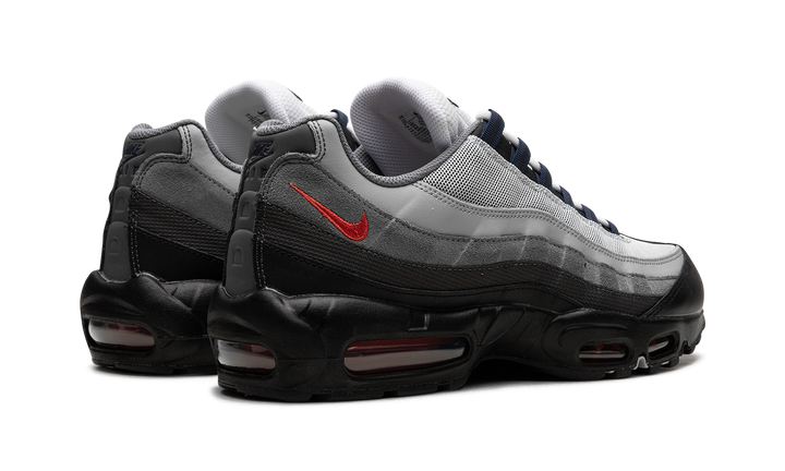 NIKE AIR MAX 95 BLACK TRACK RED