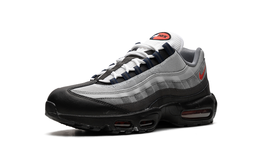 NIKE AIR MAX 95 BLACK TRACK RED