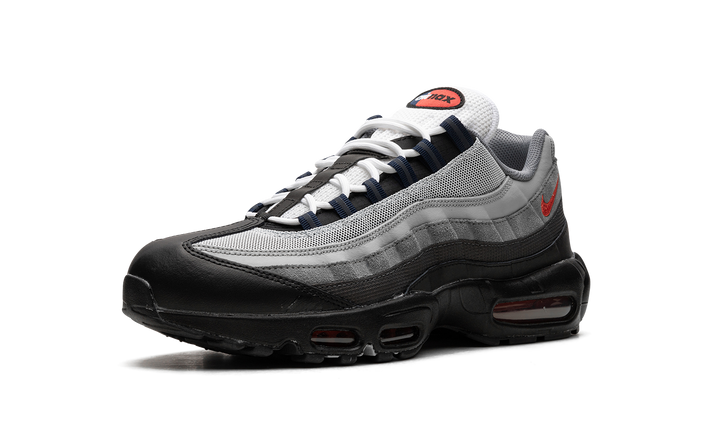 NIKE AIR MAX 95 BLACK TRACK RED