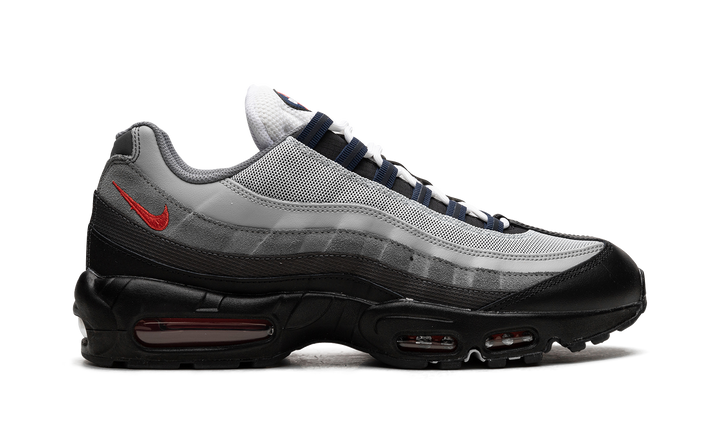NIKE AIR MAX 95 BLACK TRACK RED