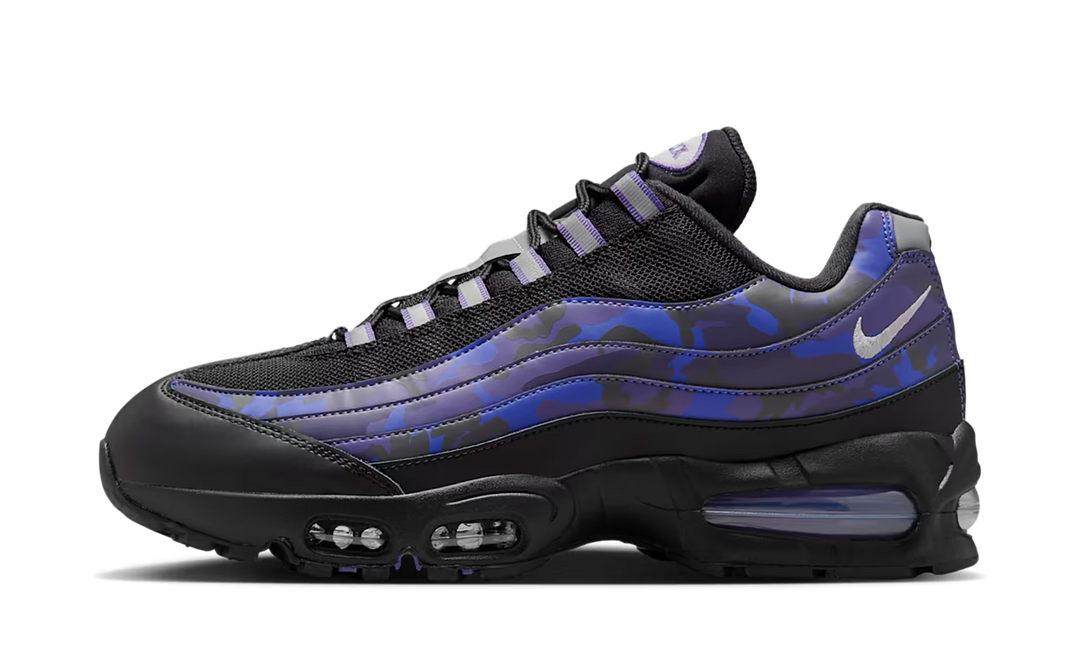 NIKE AIR MAX 95 COURT PURPLE WILD GRAPE CAMO — Stock 