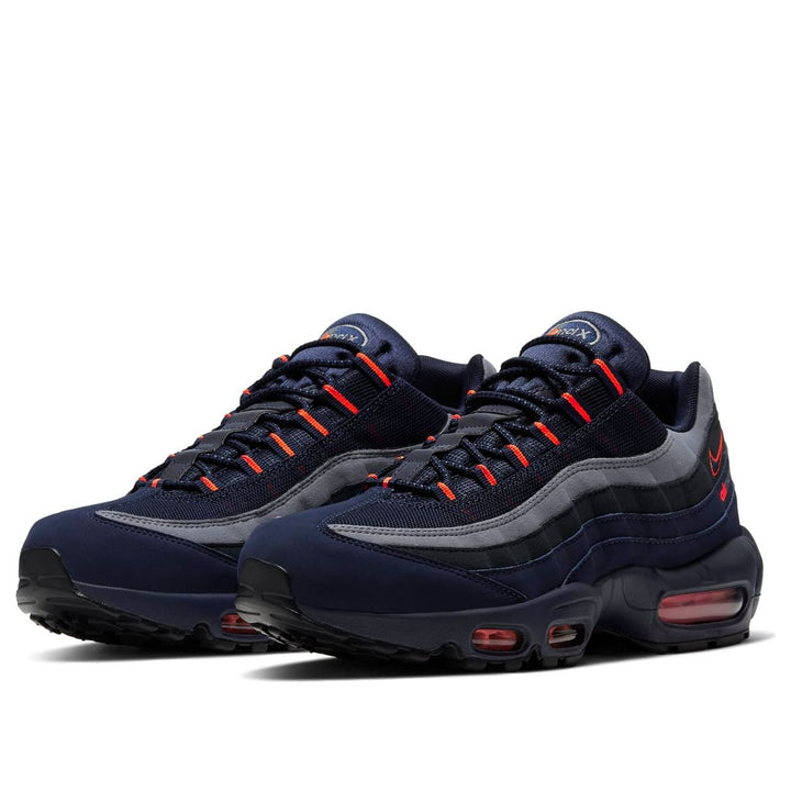 NIKE AIR MAX 95 LOGO NAVY ORANGE