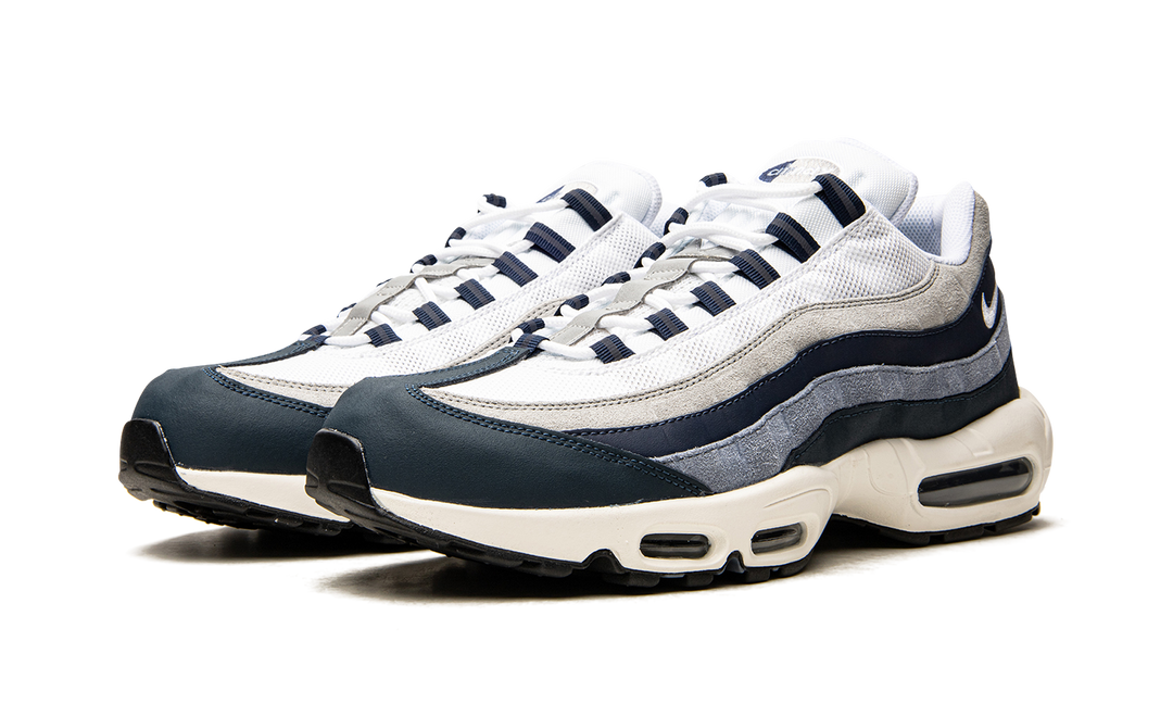 NIKE AIR MAX 95 NAVY GREY WHITE