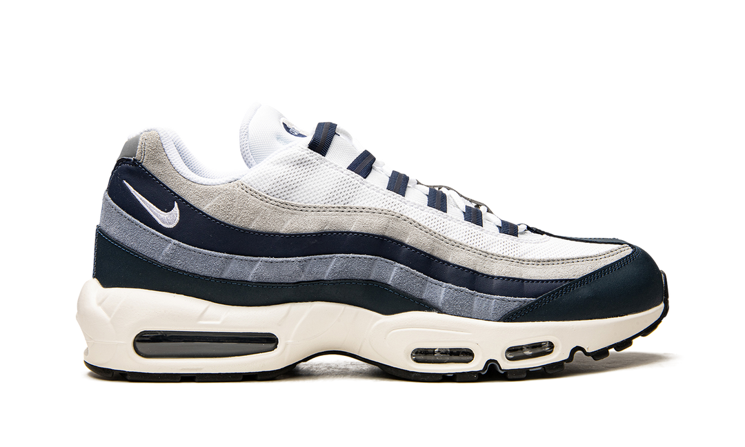 NIKE AIR MAX 95 NAVY GREY WHITE