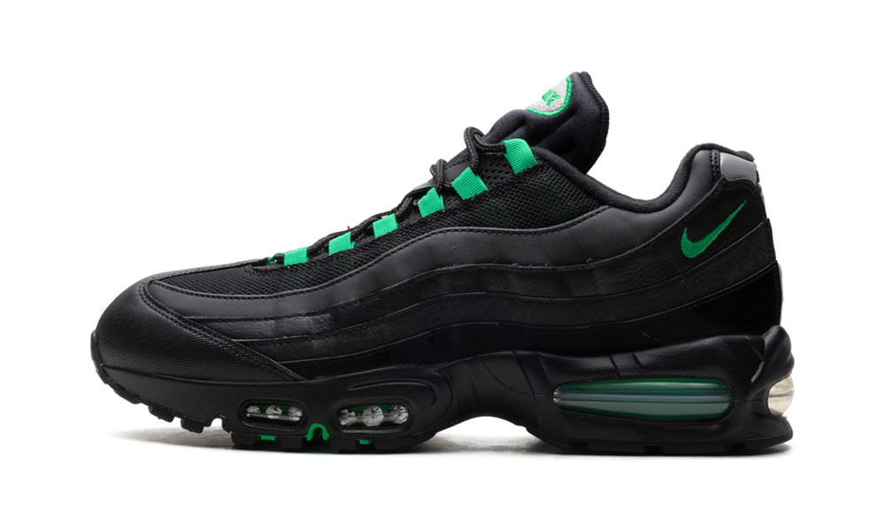 NIKE AIR MAX 95 OG BIG BUBBLE BLACK GREEN SHOCK — Stock #2