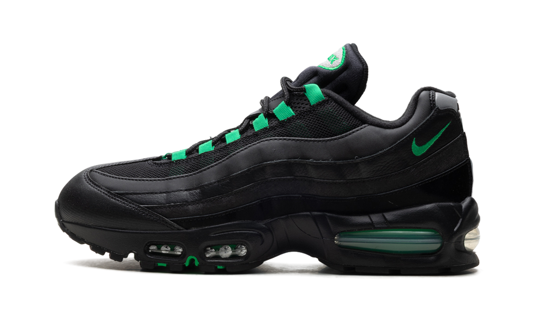 NIKE AIR MAX 95 OG BIG BUBBLE BLACK GREEN SHOCK — Stock 