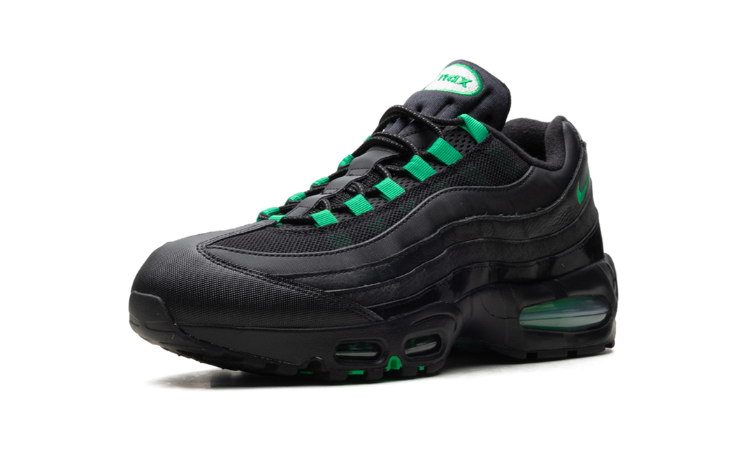 NIKE AIR MAX 95 OG BIG BUBBLE BLACK GREEN SHOCK — Stock 