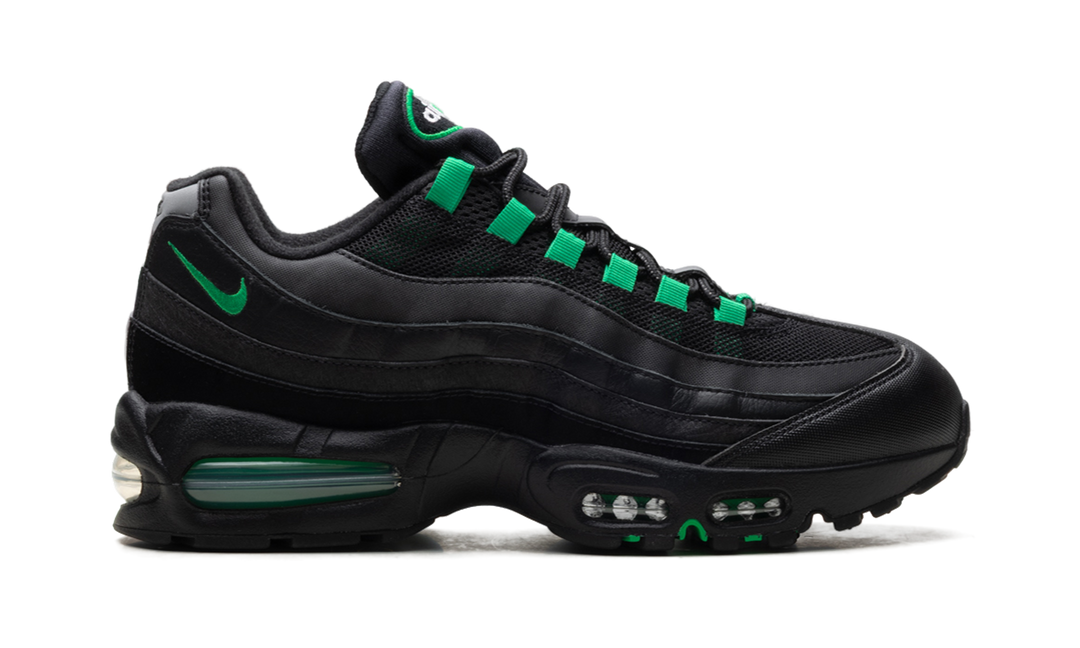 NIKE AIR MAX 95 OG BIG BUBBLE BLACK GREEN SHOCK — Stock 