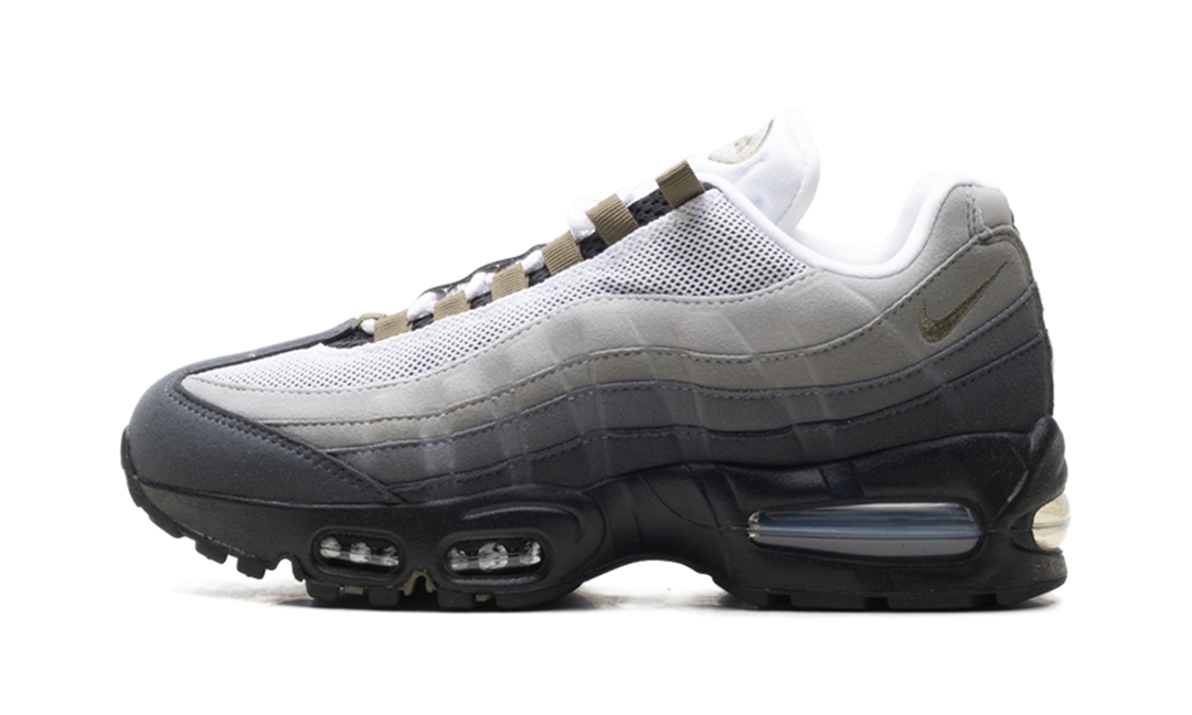NIKE AIR MAX 95 OG BIG BUBBLE BLACK MEDIUM OLIVE (WOMEN&