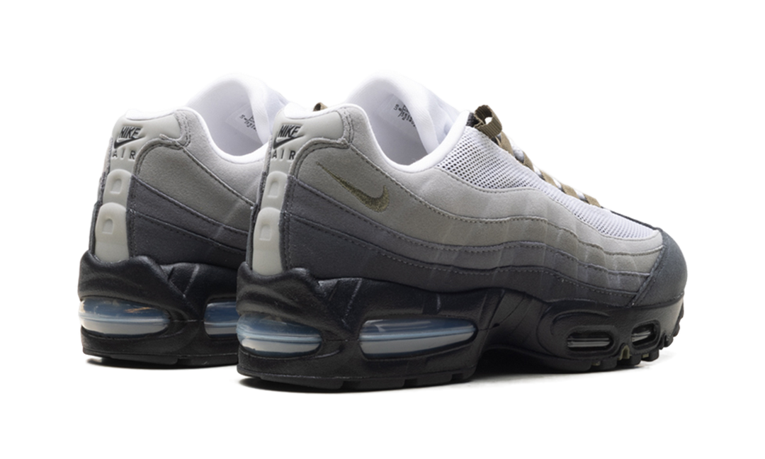 NIKE AIR MAX 95 OG BIG BUBBLE BLACK MEDIUM OLIVE (WOMEN&