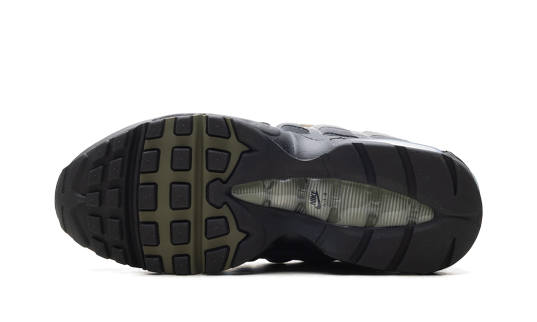 NIKE AIR MAX 95 OG BIG BUBBLE BLACK MEDIUM OLIVE (WOMEN&